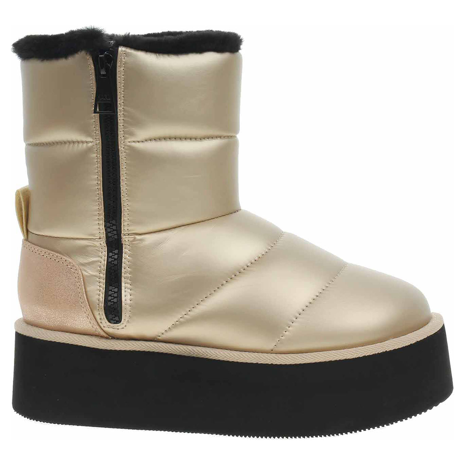 Ecco Dámské sněhule Karl Lagerfeld KL48554 HGD Gold Synth 22700286