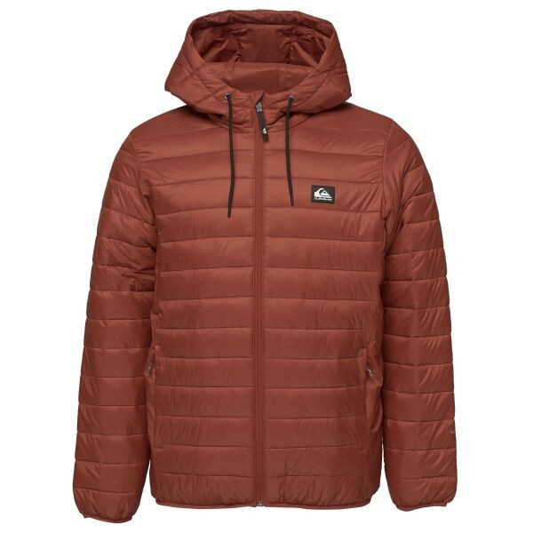 Quiksilver SCALY HOOD Pánská bunda, oranžová, velikost