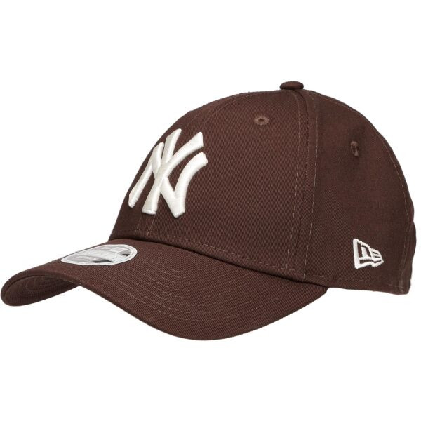 New Era WMNS LEAGUE ESS 9FORTY NEW YORK YANKEES Dámská kšiltovka, hnědá, velikost