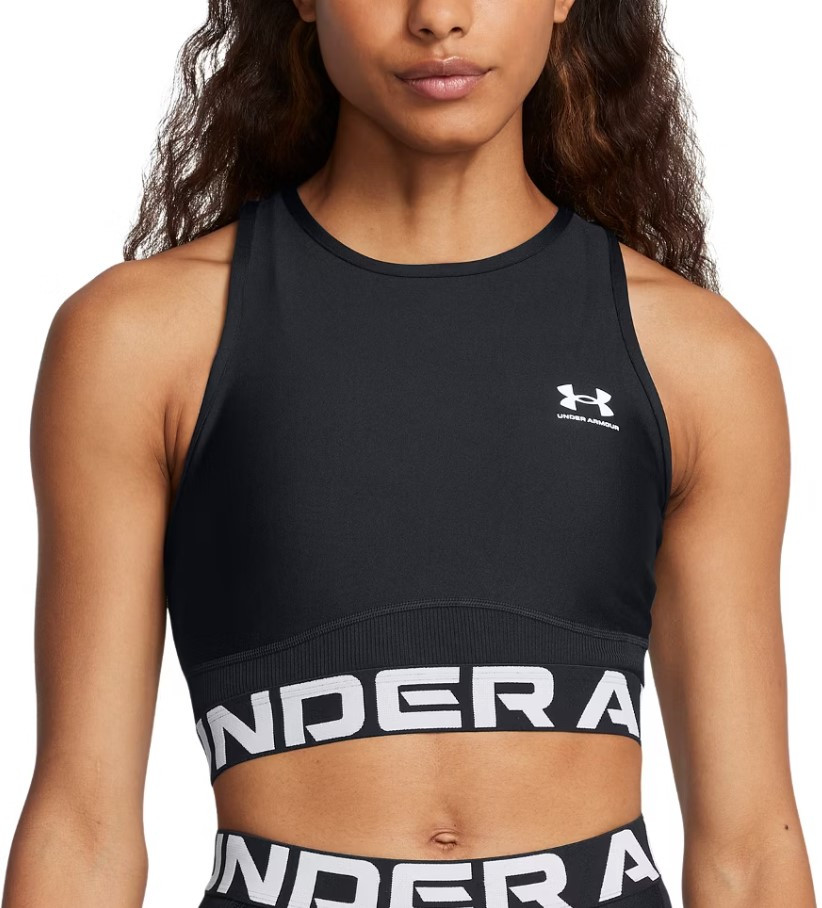 Tílko Under Armour HeatGear Rib Tank-BLK