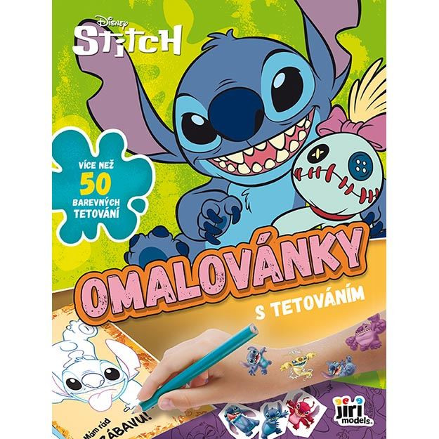 Omalovánky s tetováním Lilo  a  Stitch