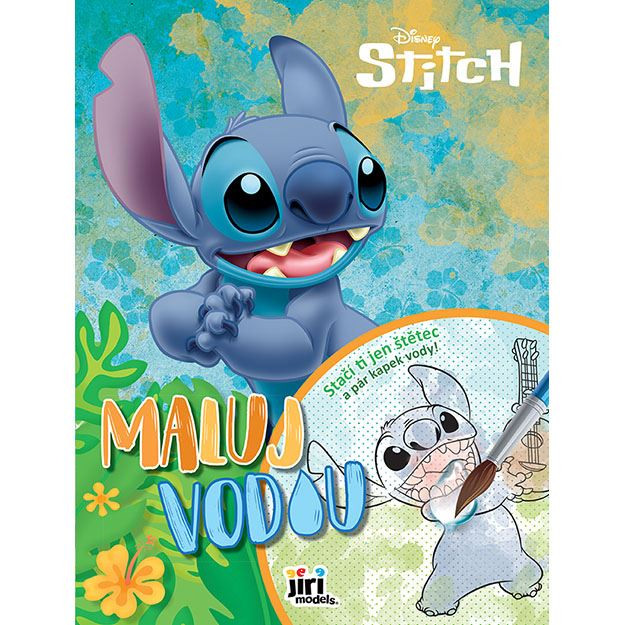 Maluj vodou A4 Lilo  a  Stitch