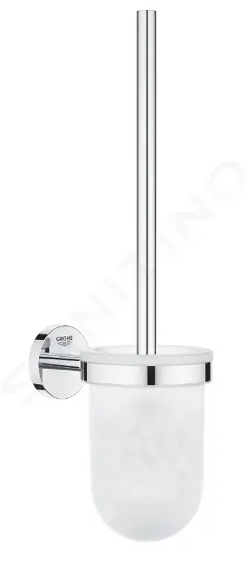 GROHE QuickFix Start Cosmopolitan WC štětka nástěnná, s držákem, sklo/chrom 41169000