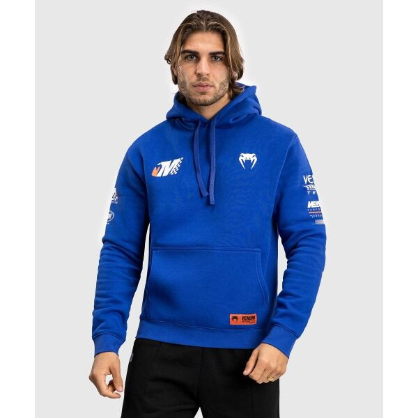 Venum MOTORSPORT HOODIE Pánská mikina, modrá, velikost