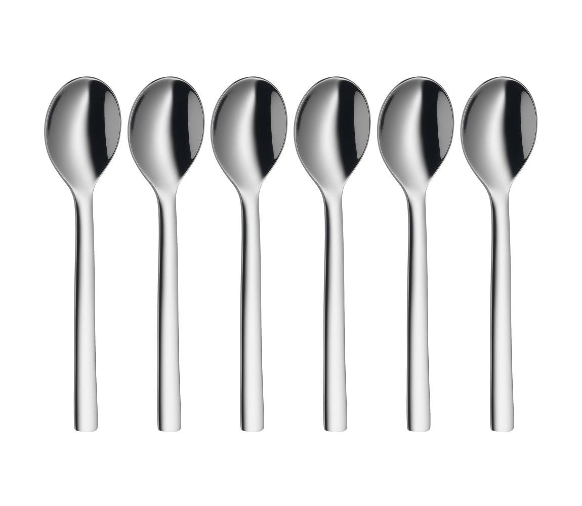 WMF WMF - SADA 6x Lžička na espresso NUOVA nerez