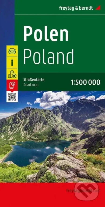 Polsko 1:500 000 / Polen, Straßenkarte 1:500 000 - freytag&berndt