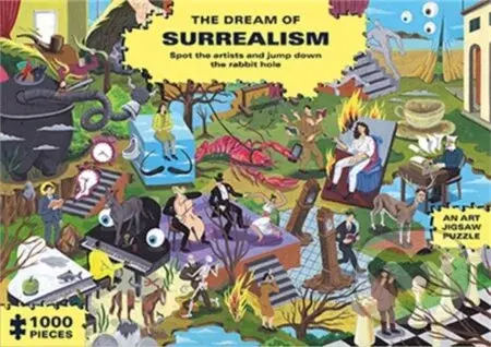 The Dream of Surrealism (1000-Piece Art History Jigsaw Puzzle) - B Van Den Broucke