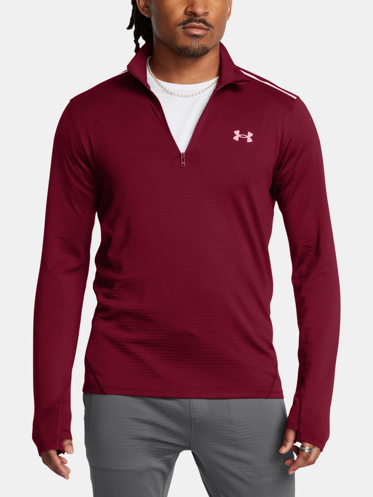 Under Armour Pánské tričko UA Vanish CW 1/4 Zip - Pánské