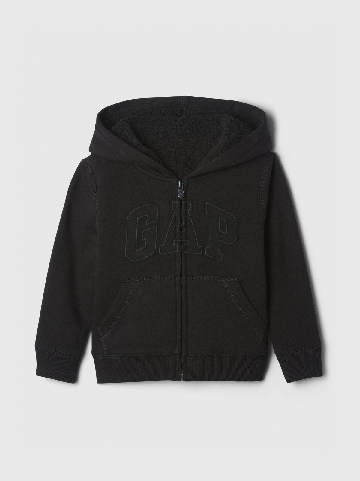 GAP Baby sherpa mikina s logem - Kluci