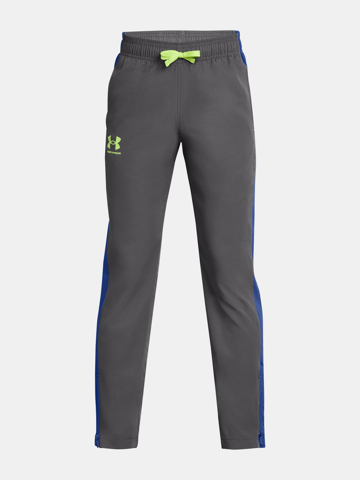 Chlapecké sportovní kalhoty Under Armour UA Sportstyle Woven Pants-GRY - Kluci