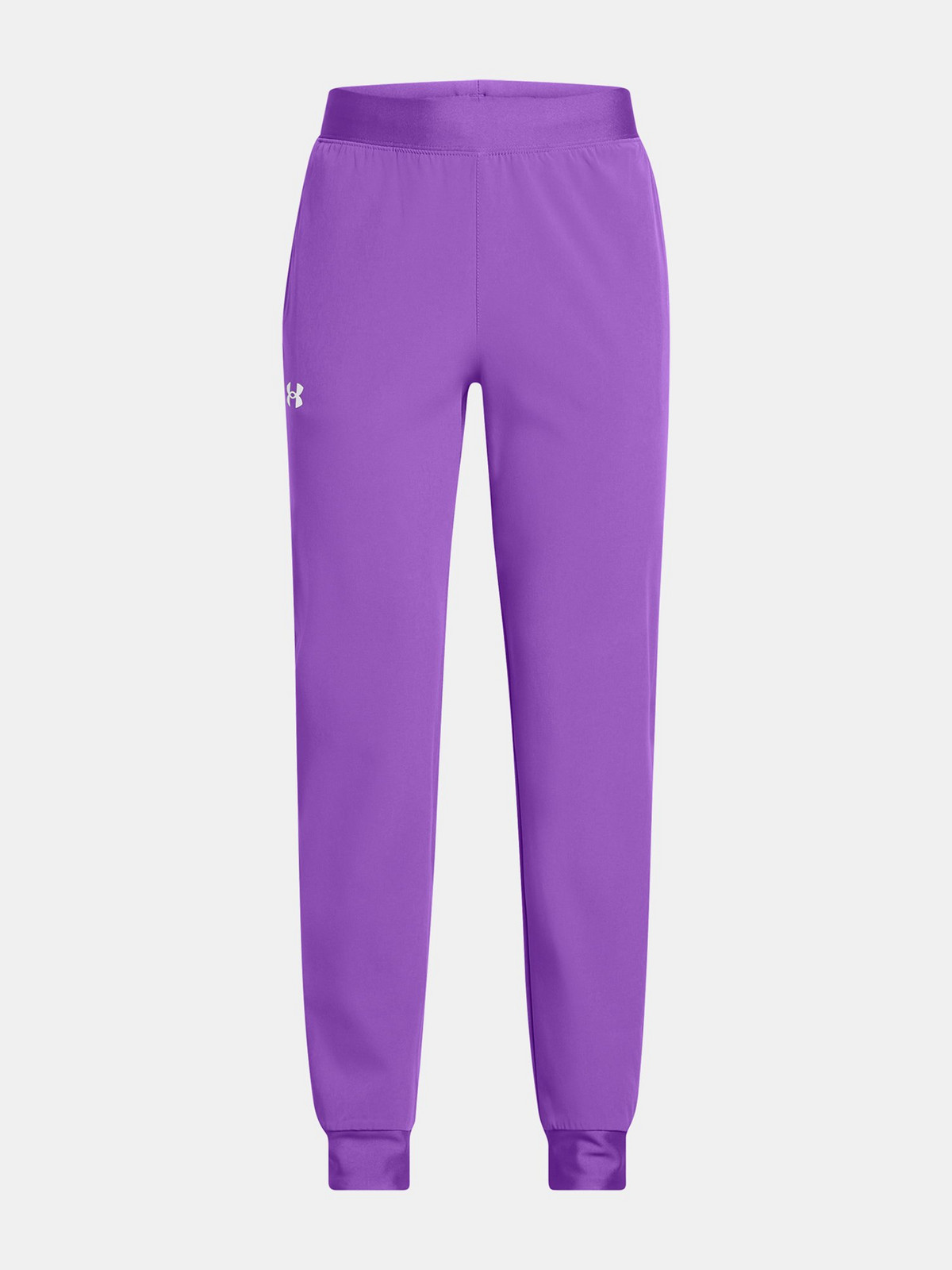 Dívčí tepláky Under Armour UA Rival Woven Jogger-PPL - Holky