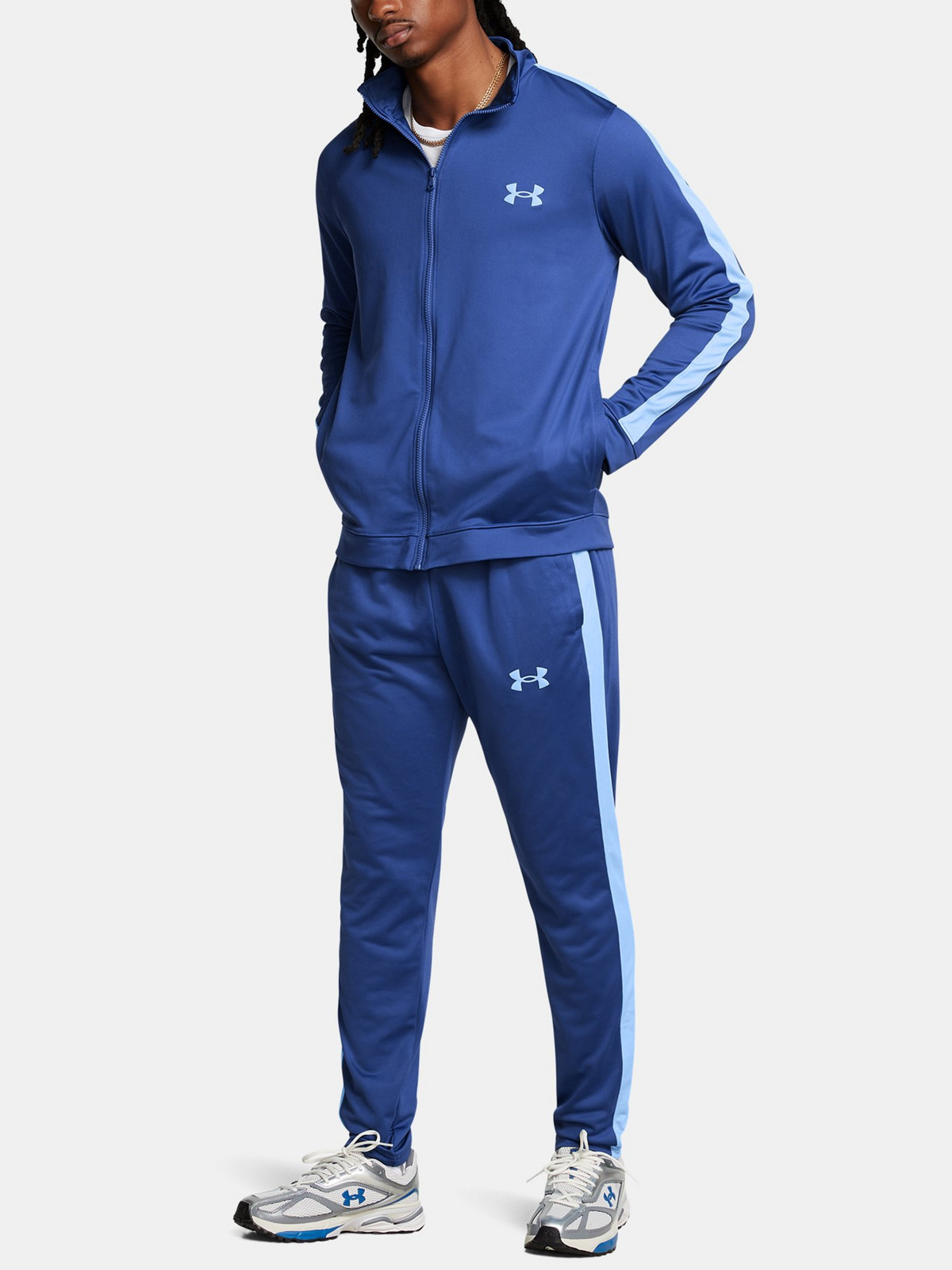 Pánská souprava Under Armour UA Rival Knit Track Suit-BLU - Pánské