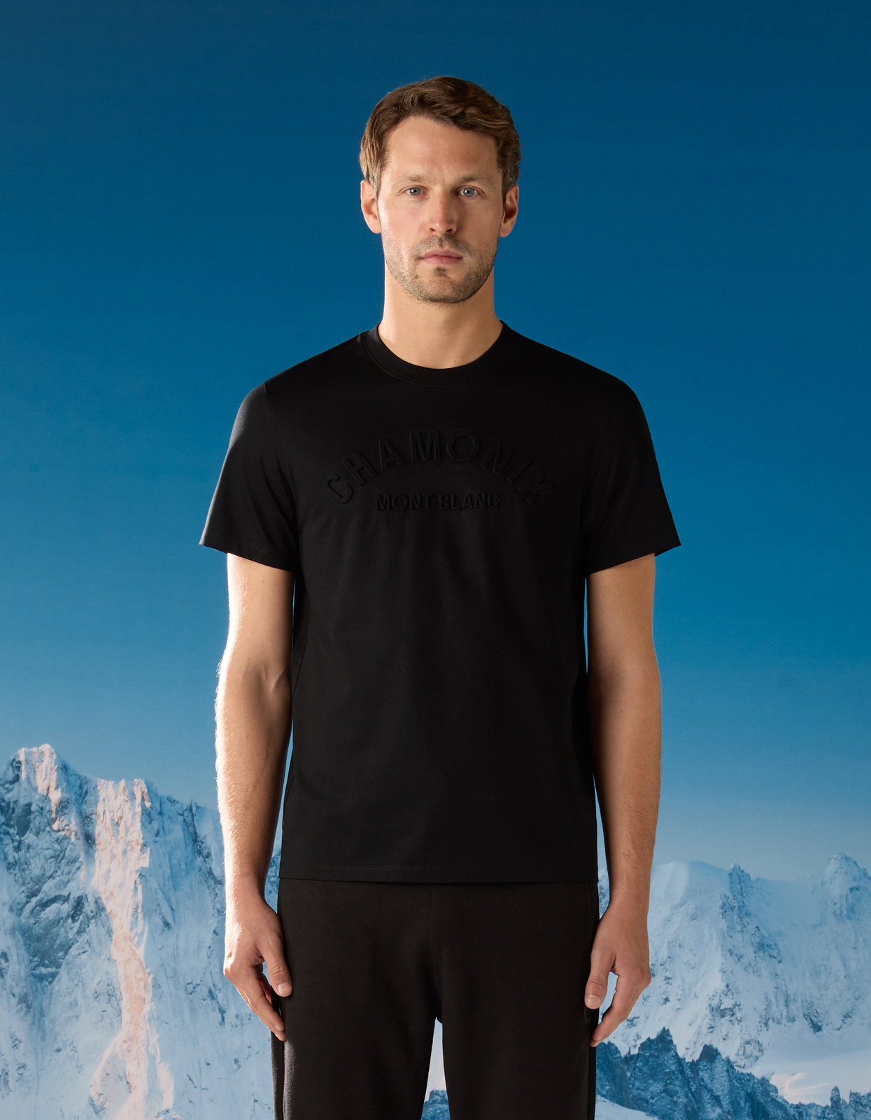 Celio Tričko Chamonix-Mont-Blanc - Pánské