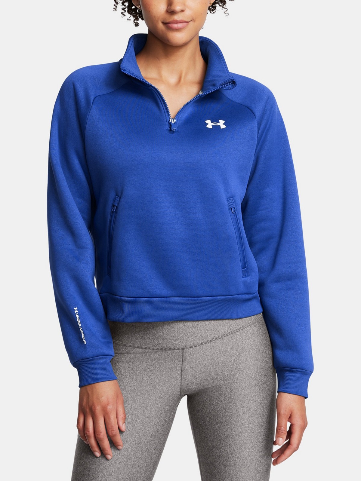 Dámská mikina Under Armour UA Armour Flc Pro HZ-BLU - Dámské