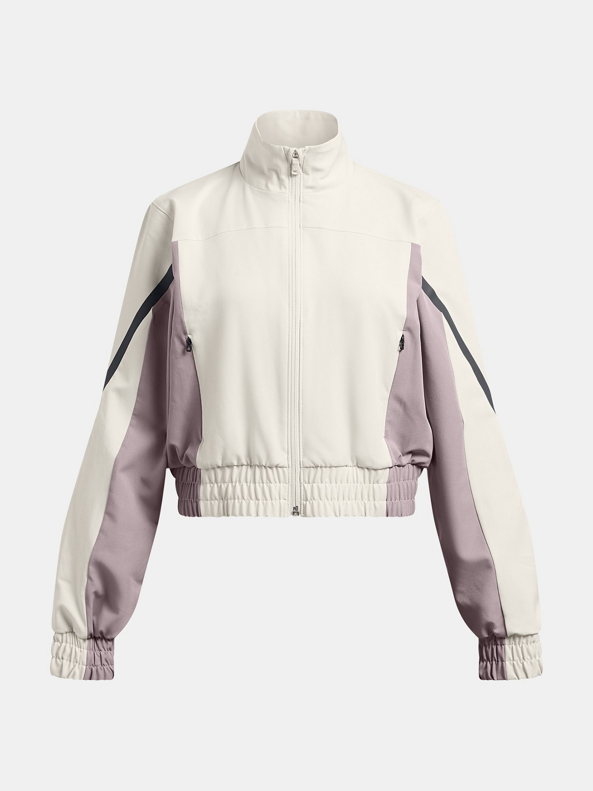 Dívčí bunda Under Armour Unstoppable Crop Jacket-WHT - Holky