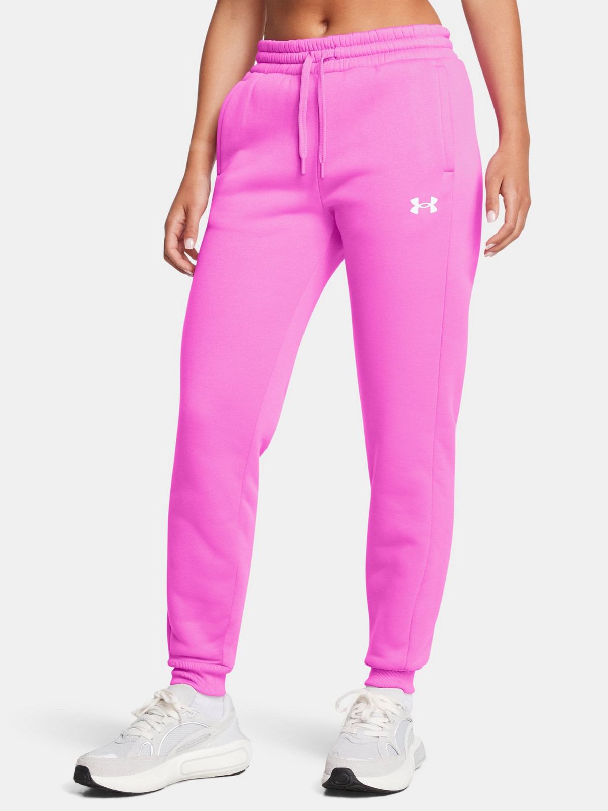 Dámské tepláky Under Armour UA Armour Fleece Jogger-PPL - Dámské