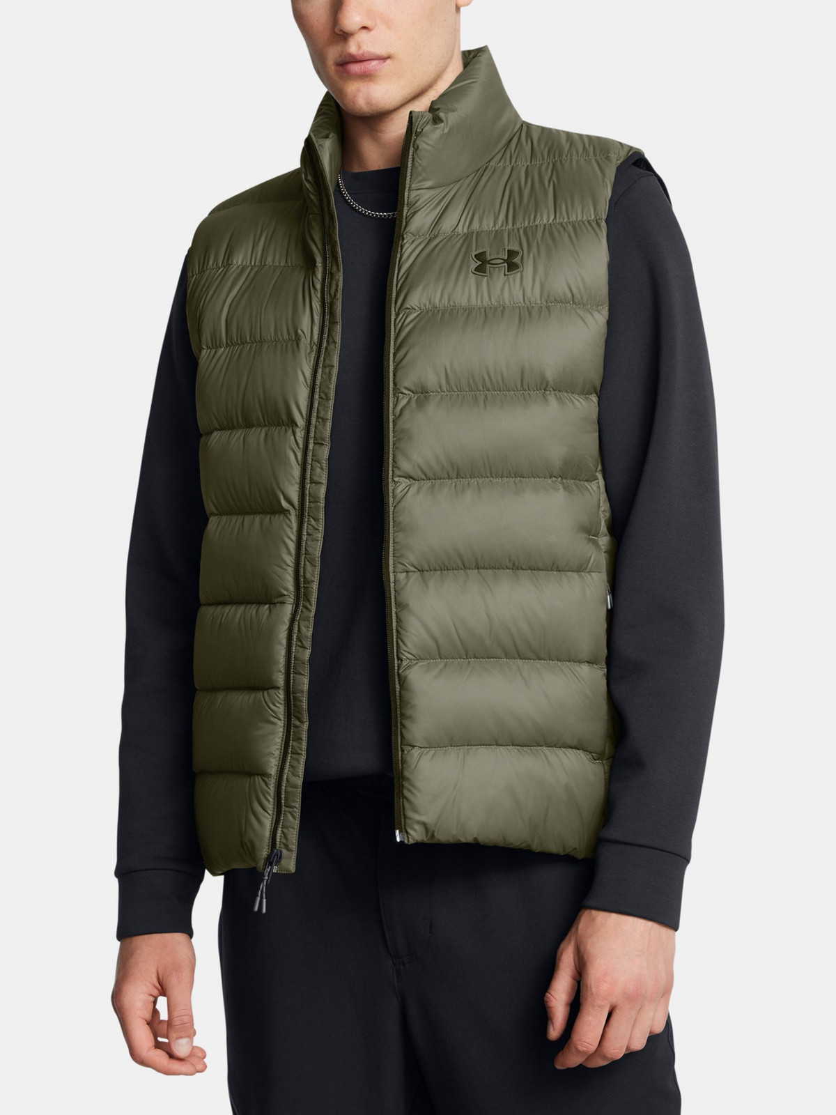 Pánská vesta Under Armour LEGEND DOWN VEST-GRN - Pánské