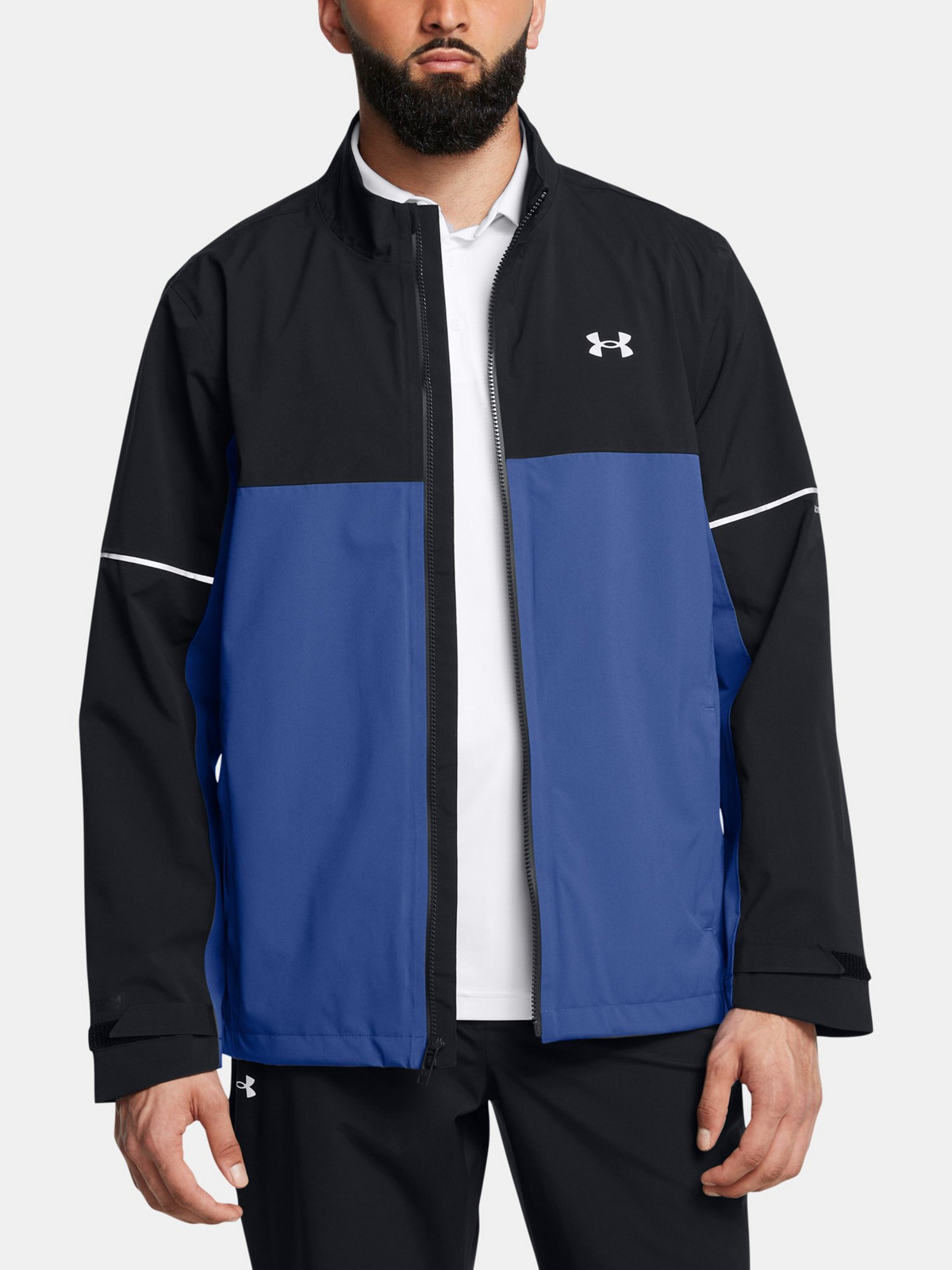 Pánská bunda Under Armour DRIVE RAIN JACKET-BLK - Pánské