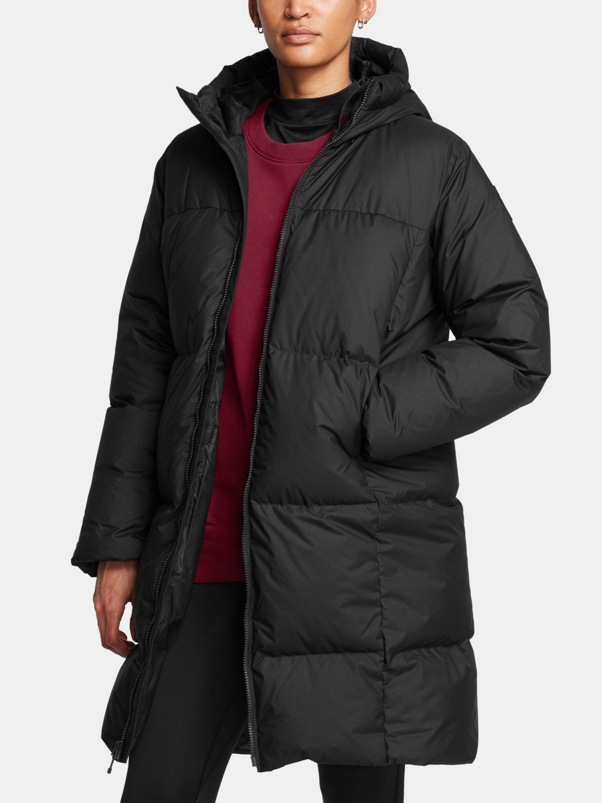 Dámská bunda Under Armour LIMITLESS DOWN PUFFER PARKA-BLK - Dámské