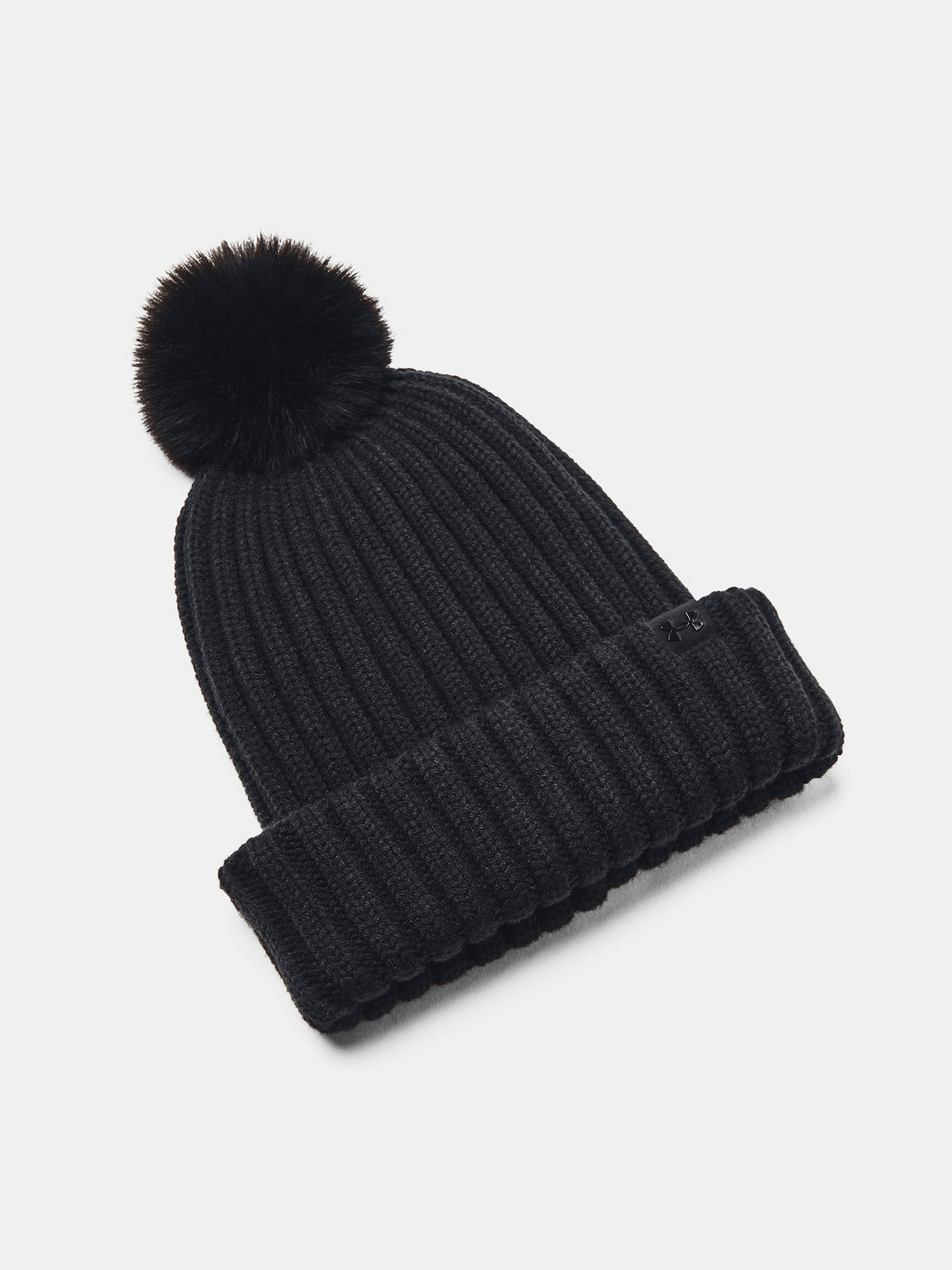 Dámská čepice Under Armour W Halftime Pom Beanie-BLK - Dámské