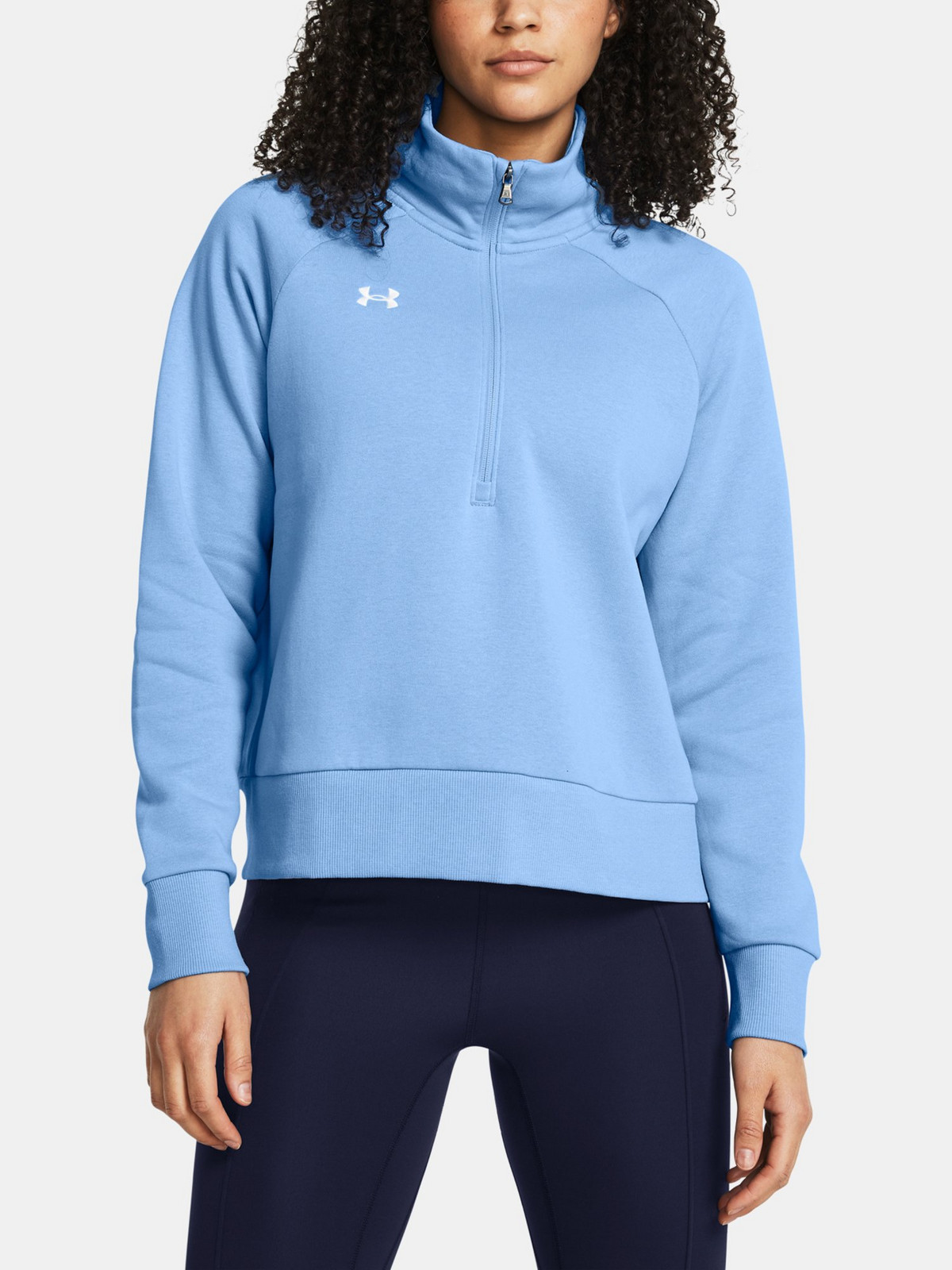 Dámská mikina Under Armour UA Rival Fleece HZ-BLU - Dámské