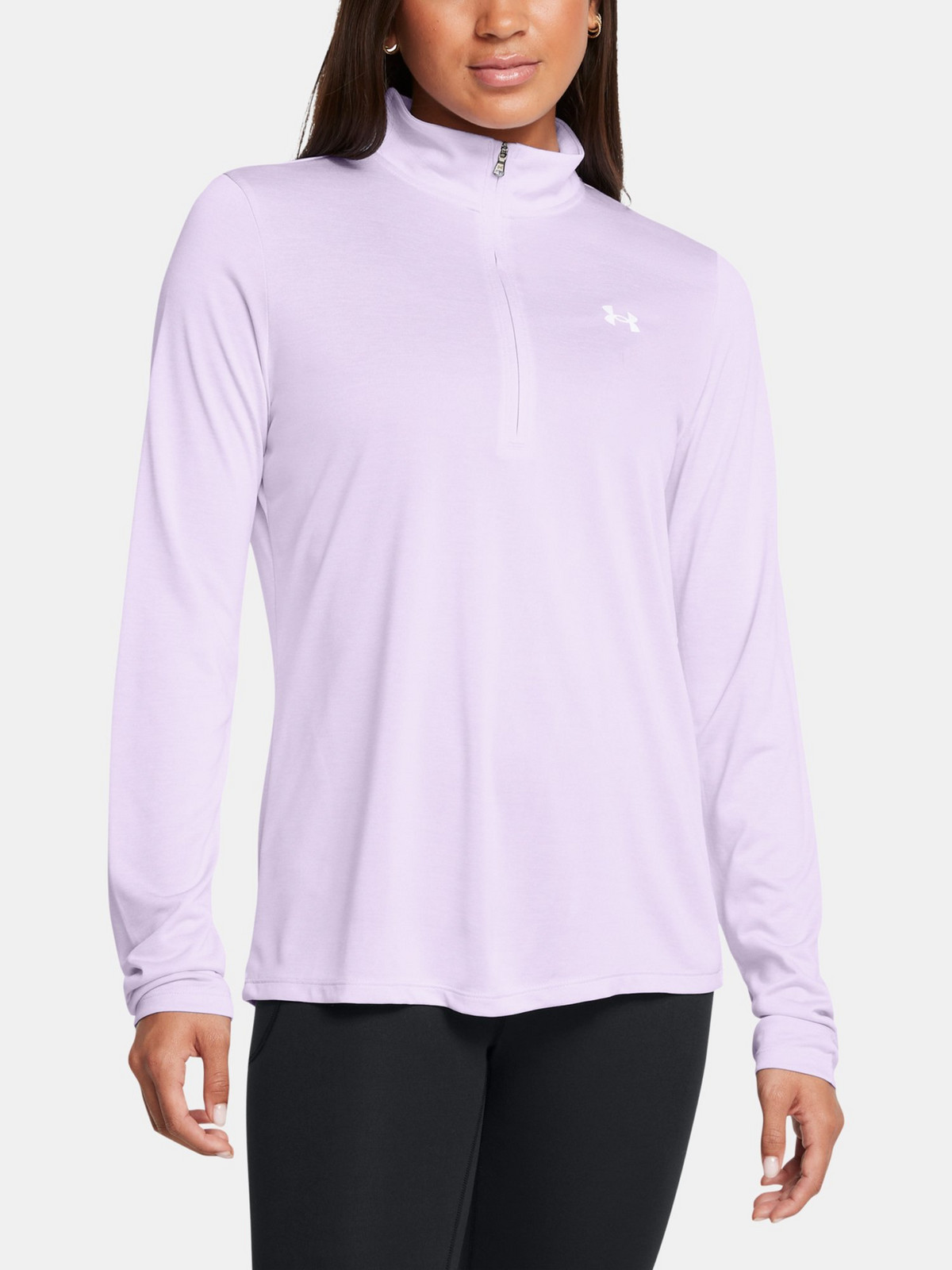 Dámská mikina Under Armour Tech 1/2 Zip- Twist-PPL - Dámské