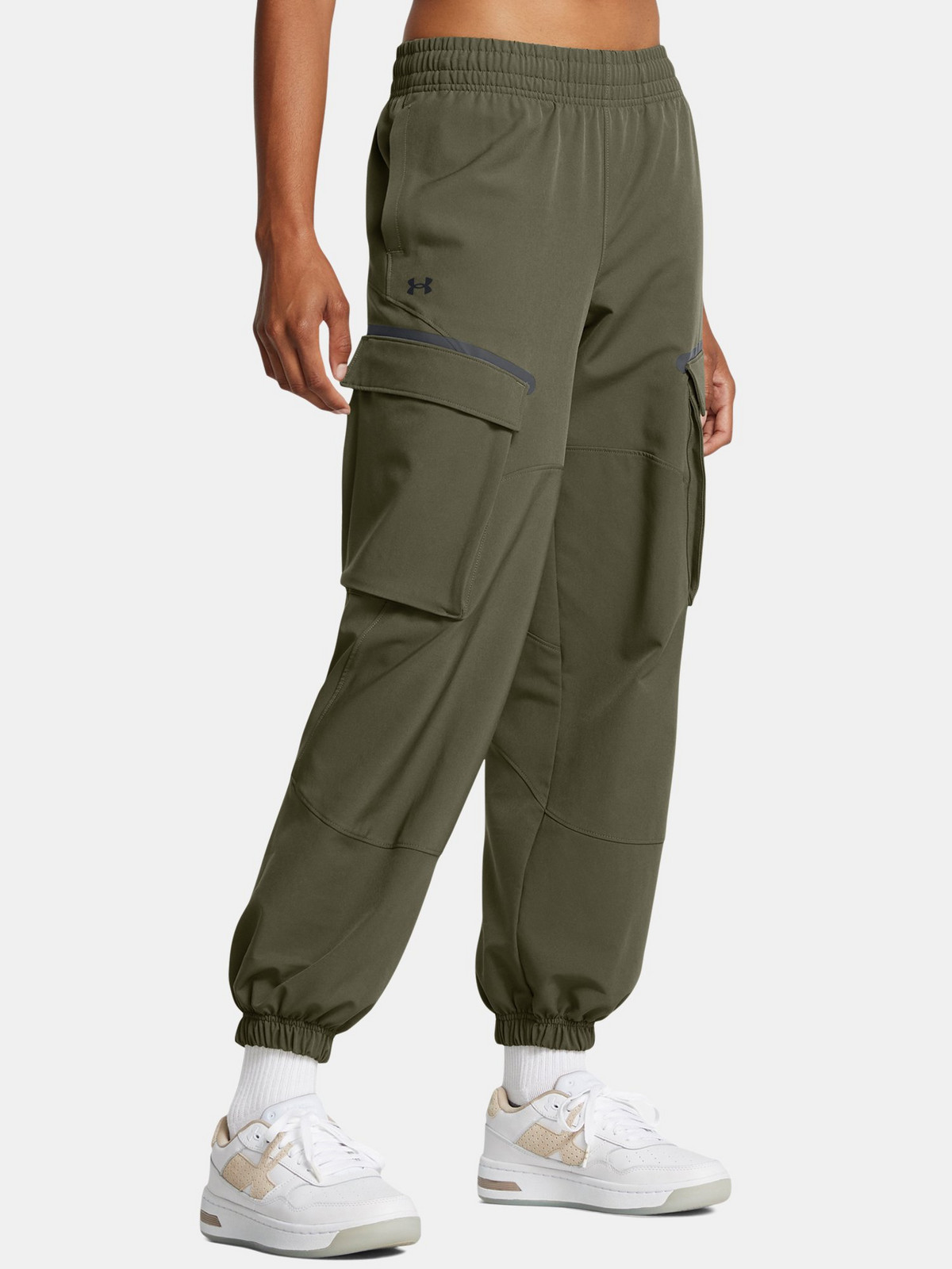 Dámské kalhoty Under Armour Unstoppable Cargo Pant-GRN - Dámské