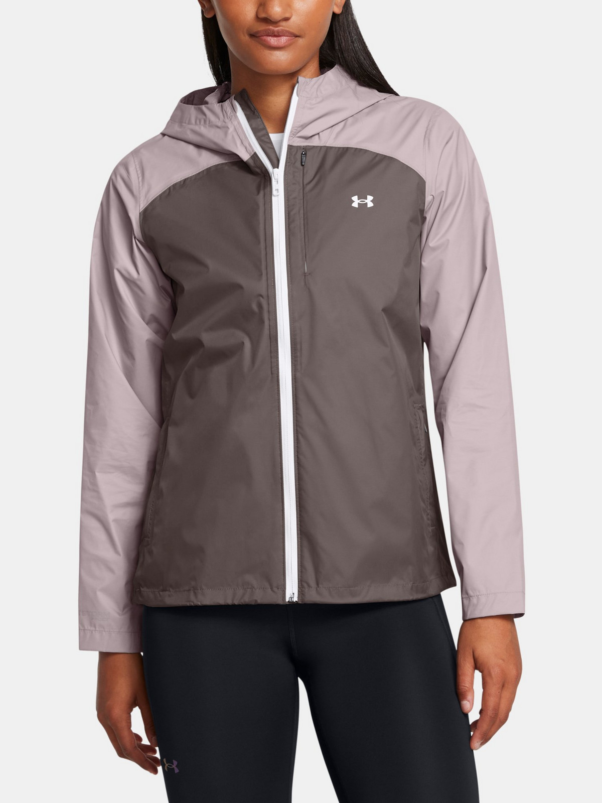 Dámská bunda Under Armour CLOUDSTRIKE COLORBLOCK JKT-BRN - Dámské