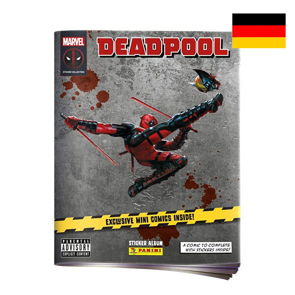 Deadpool - album na samolepky - DE