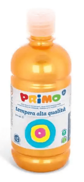 Temperová barva PRIMO, 500ml, zlatá