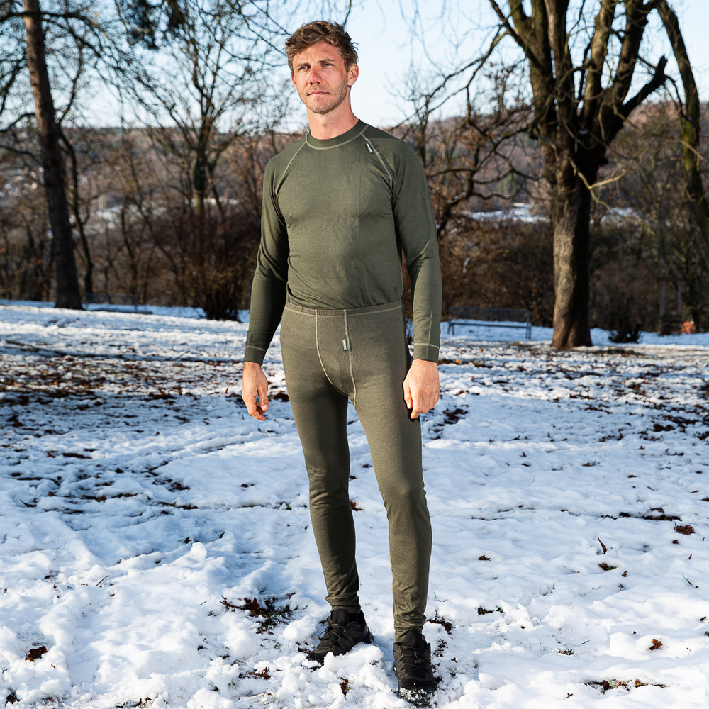 Termovel Pánské spodky MODAL PANTS khaki S