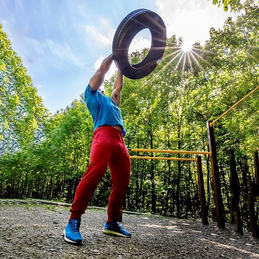 Termovel Pánské tepláky MARKUS červené červená XL