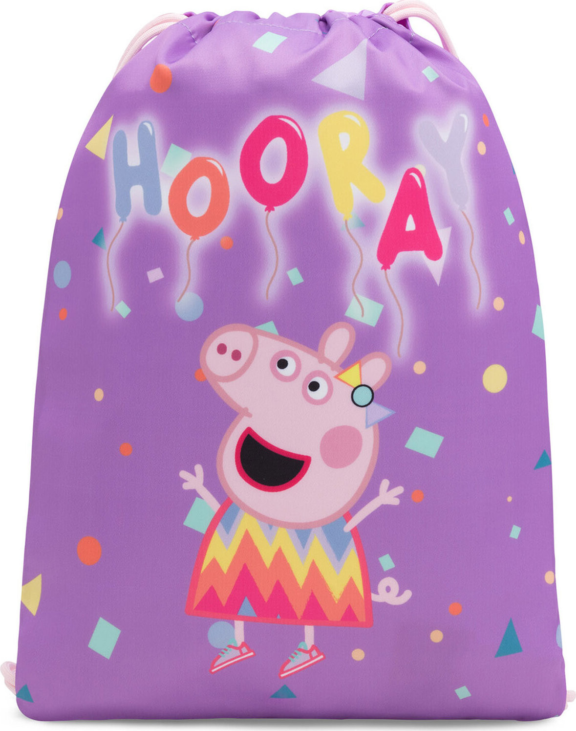 Vak na stahovací šňůrky Peppa Pig ACCCS_SS24-509PP Růžová