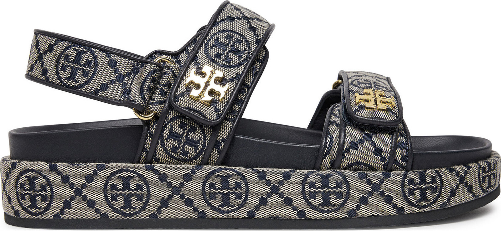 Sandály Tory Burch T Monogram Kira Sport 155154 Šedá