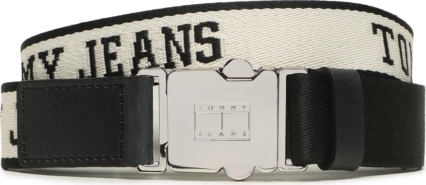 Dámský pásek Tommy Jeans Tjw Cobra Belt 3.5 AW0AW15002 Černá