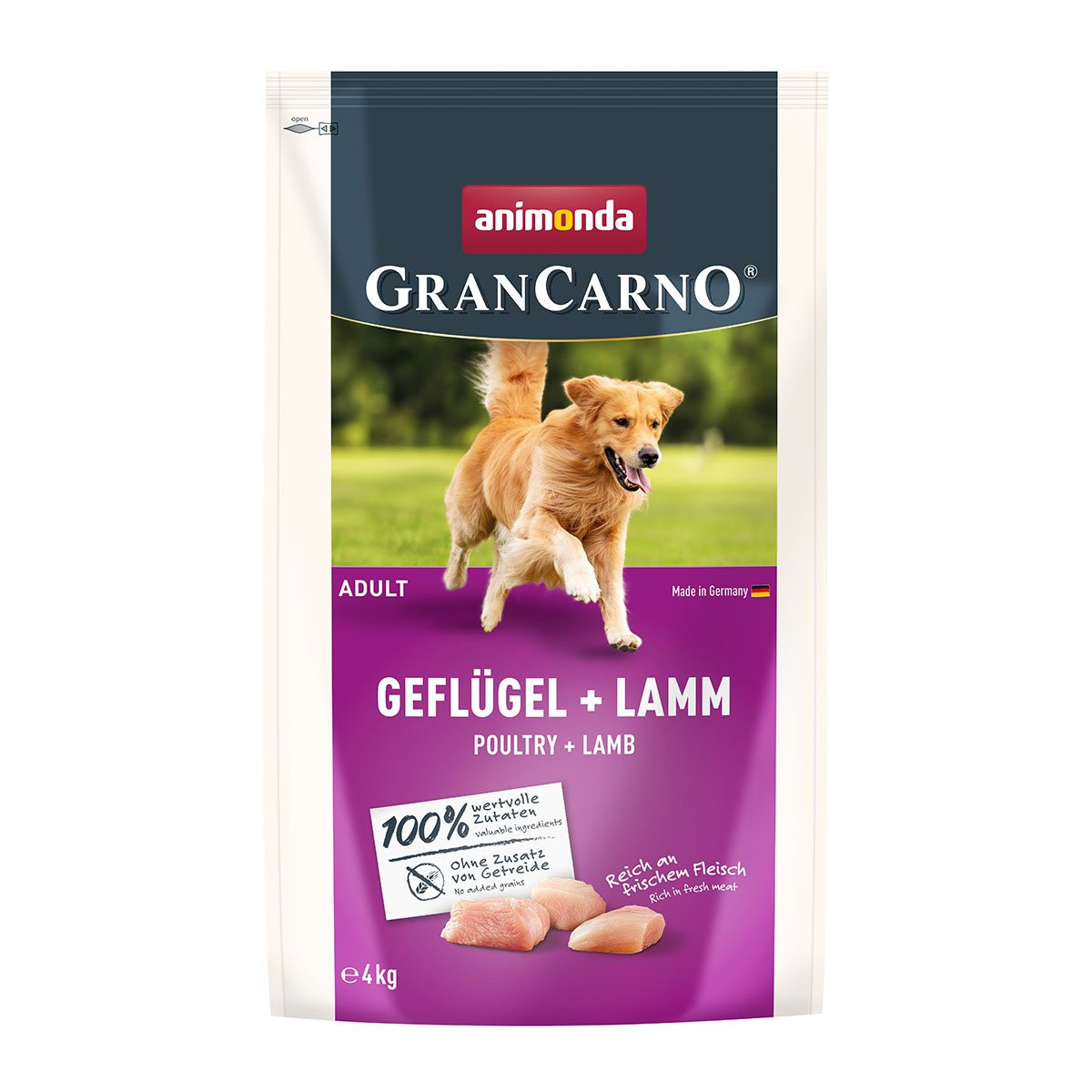 animonda GranCarno Adult drůbeží a jehněčí maso - 4 kg