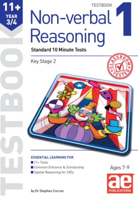 11+ Non-verbal Reasoning Year 3/4 Testbook 1 - Andrea Richardson, Dr Stephen C Curran