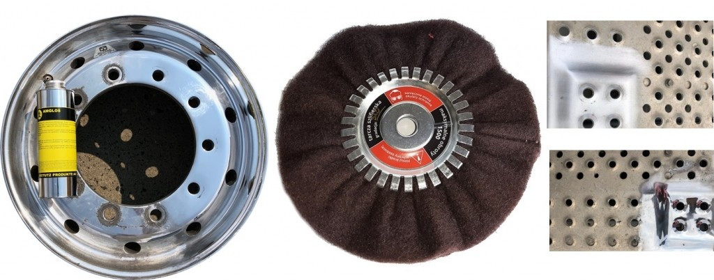 Luhmi Leštící brusný kotouč Luhmi, stupeň brusu 320 EGL10