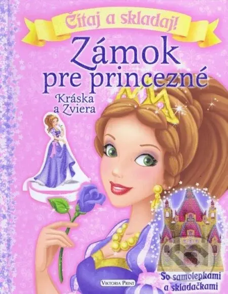 Zámok pre princezné: Kráska a Zviera - Viktoria Print