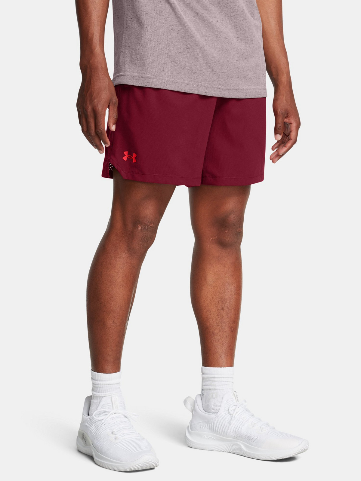 Pánské kraťasy Under Armour UA Vanish Woven 6in Shorts-RED - Pánské