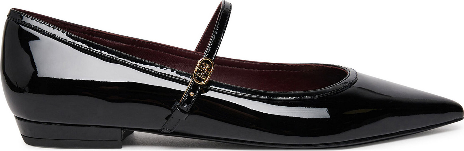 Baleríny Tory Burch Double Buckle Mary Jane 162764 Černá