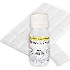 Food Colours dekorativná tekutá barva do čokolády White (18 ml) - dortis