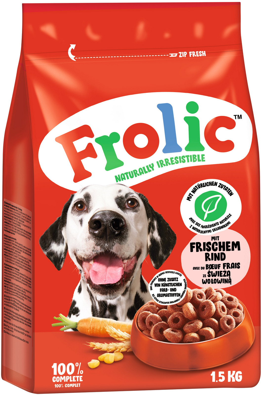 Frolic Sáček Hovězí 1,5kg