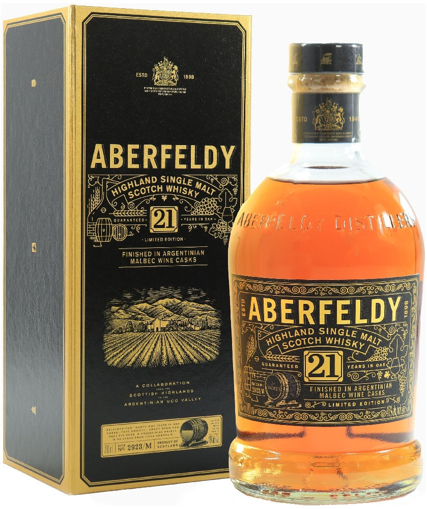 Aberfeldy 21y Malbec Cask 0.7l