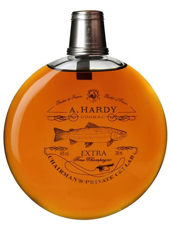 Hardy Chairsmans private cellar Fishermans flask 0.2l