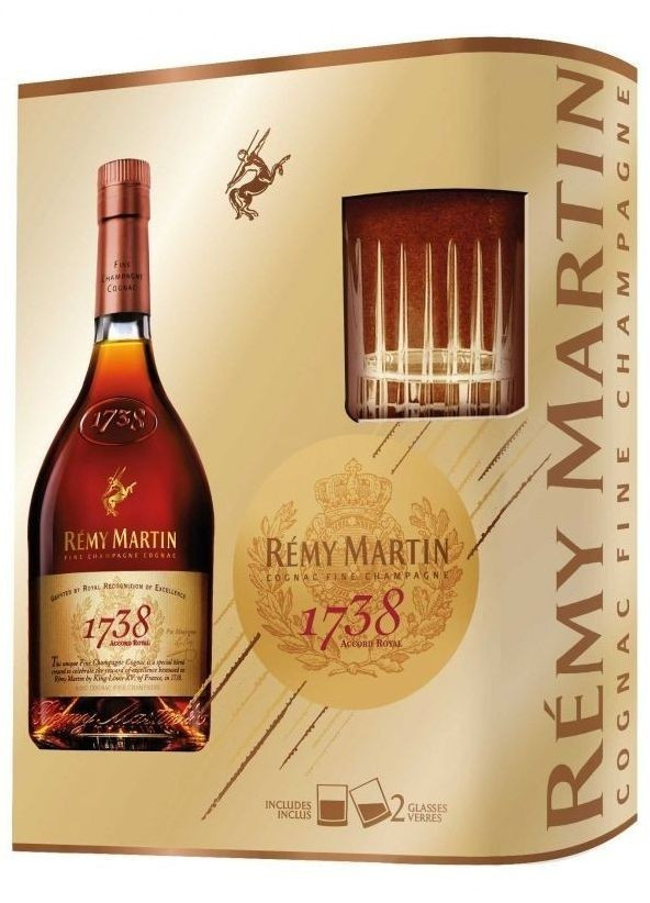 Remy Martin 1738 Accord royal dárková kazeta 0.7l