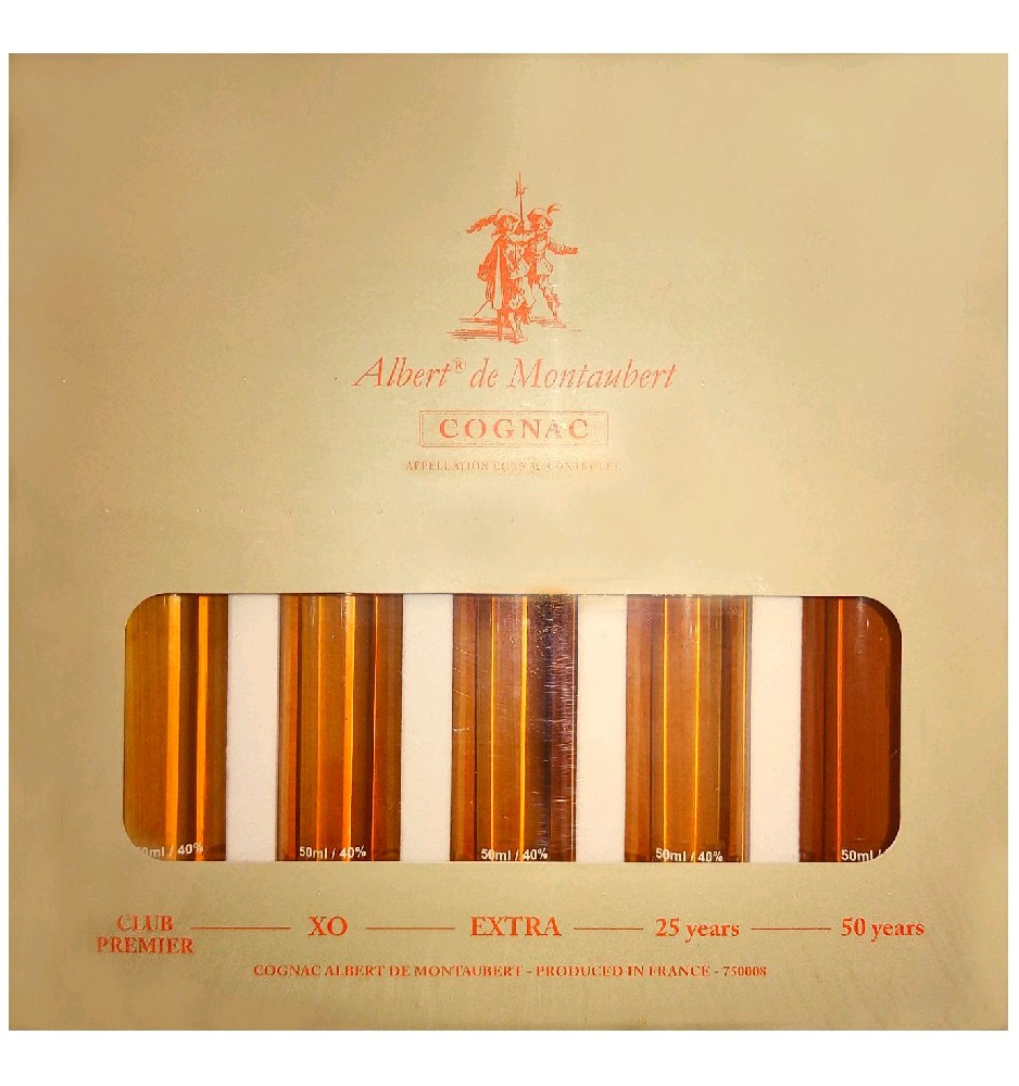 Albert de Montaubert Tasting collection 5x0.1l