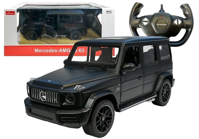 Mamido RASTAR Auto na dálkové ovládání RC Mercedes G63 1:14 Rastar černé