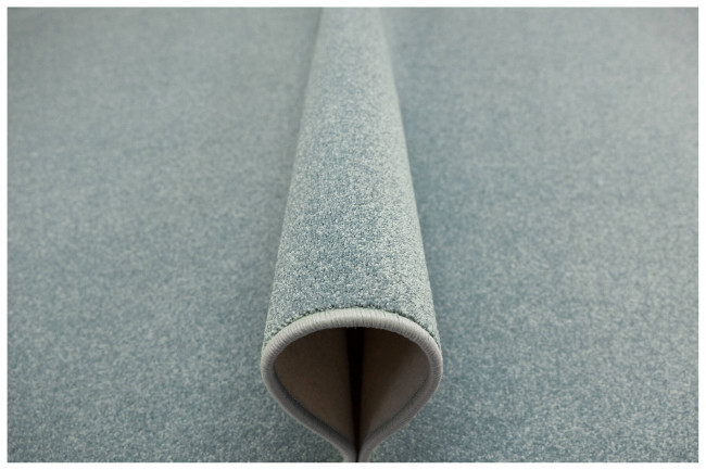 Metrážový koberec Miracle 40 šedý / modrý