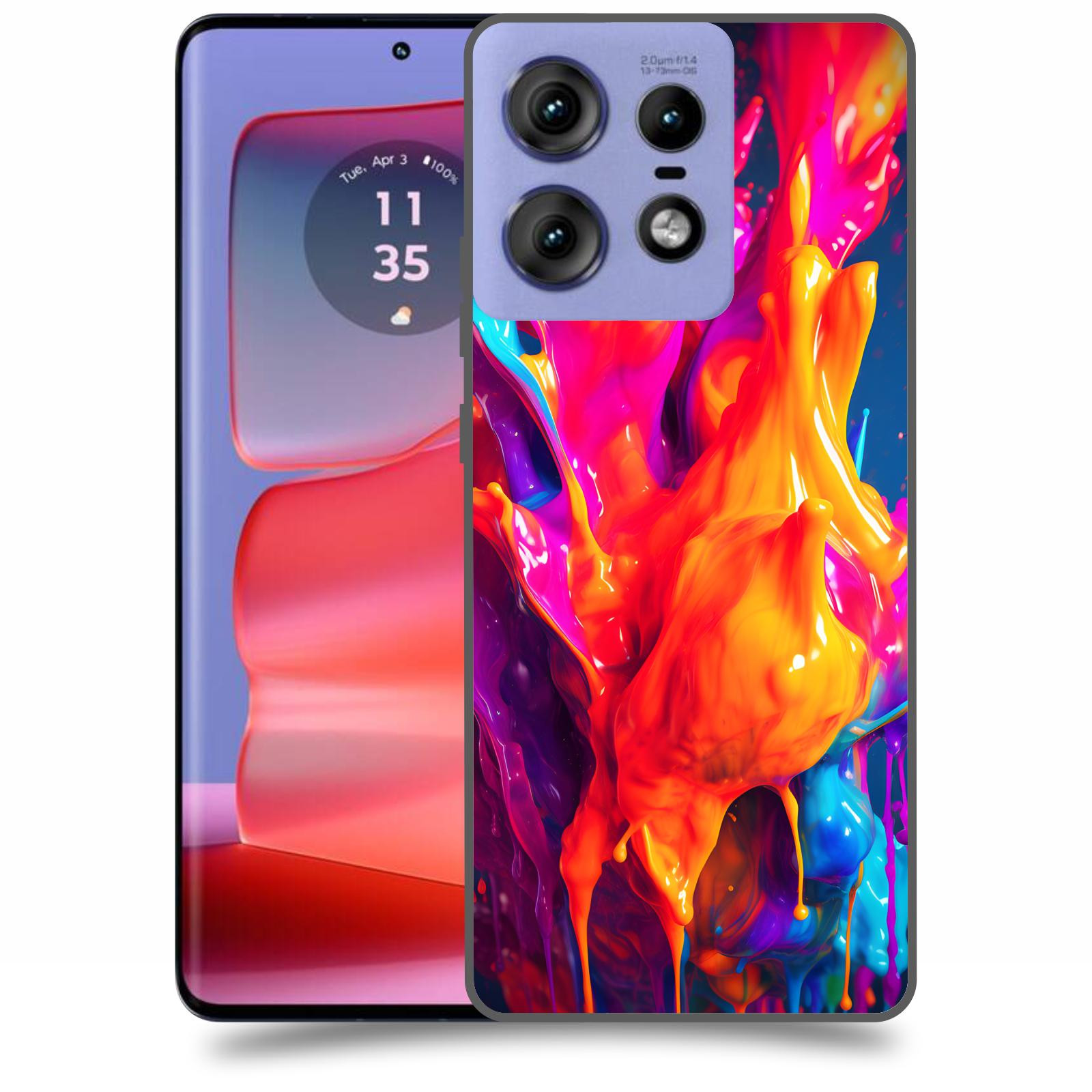 ACOVER Kryt na mobil Motorola Edge 50 Pro - Beautiful Liquid I